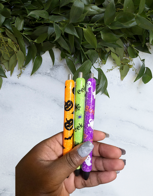 Halloween Glitter Pen (Set)