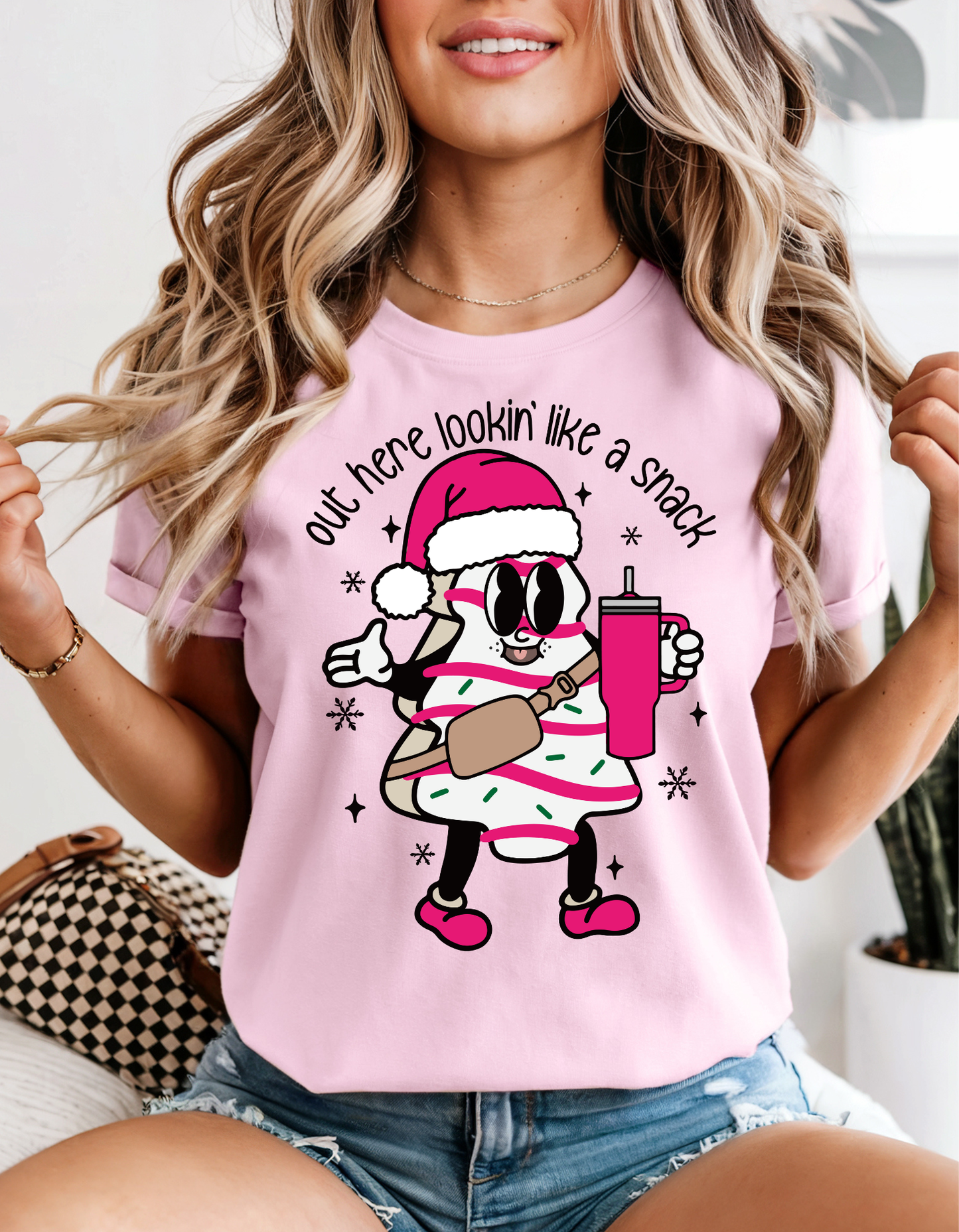 Out Here Looking Like a Snack Pink Edition