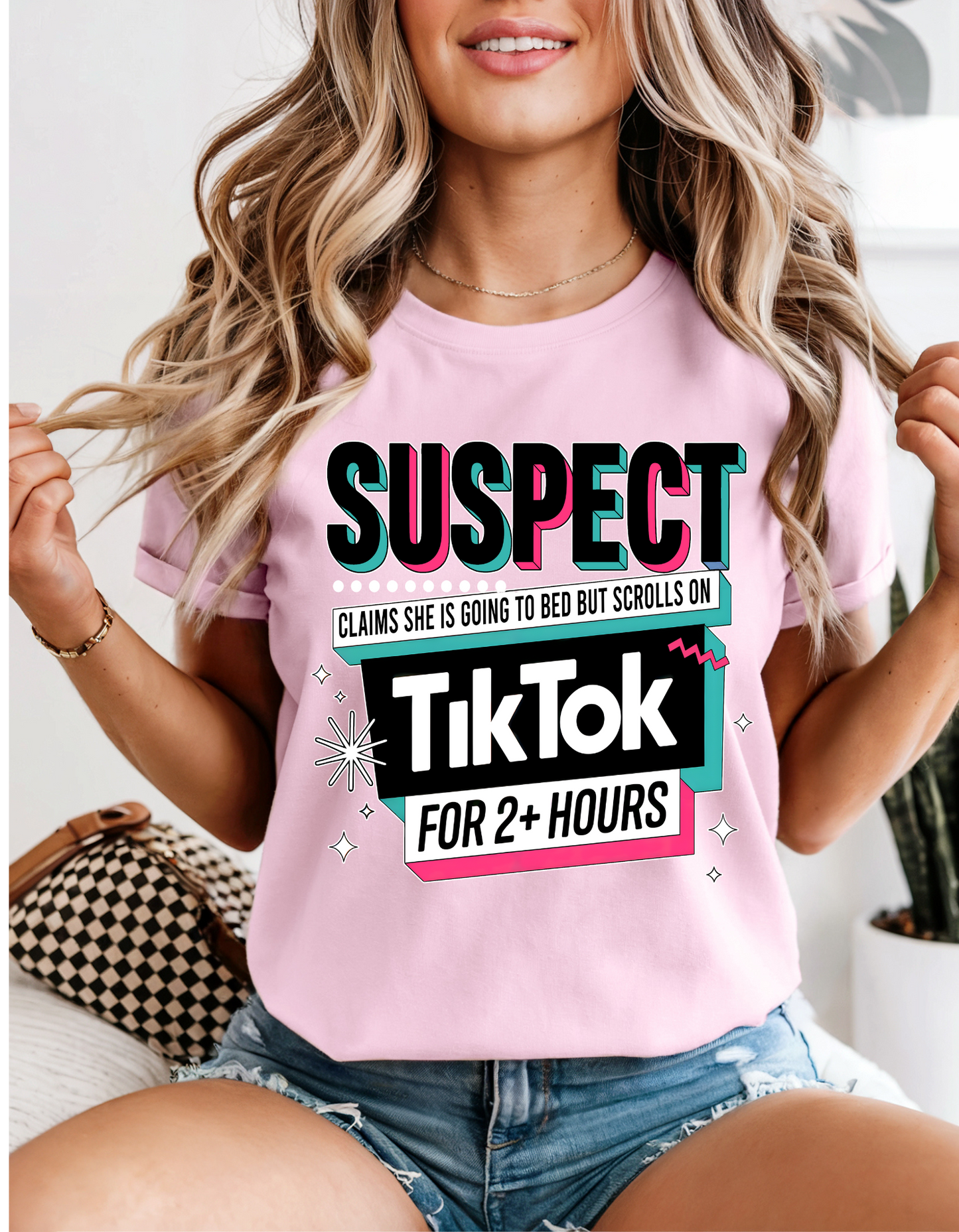 Suspect Claims She Is Going To Bed But Scrolls on TikTok For 2+ Hours