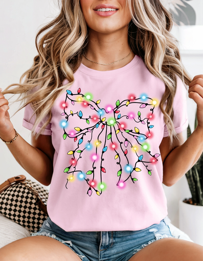 Christmas Light Bow