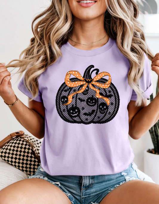 Coquette Lace Pumpkin