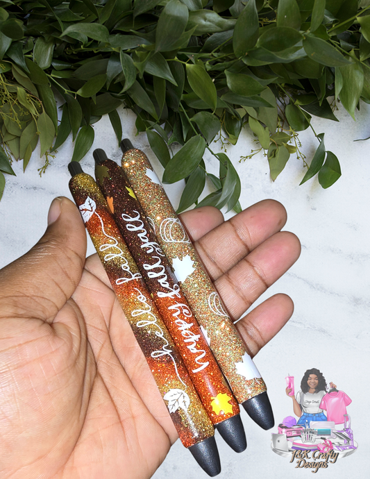Fall Glitter Pen