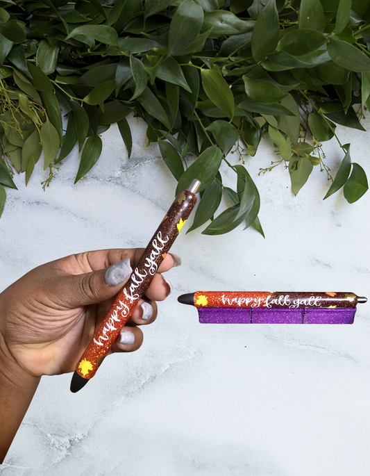 Fall Glitter Pen