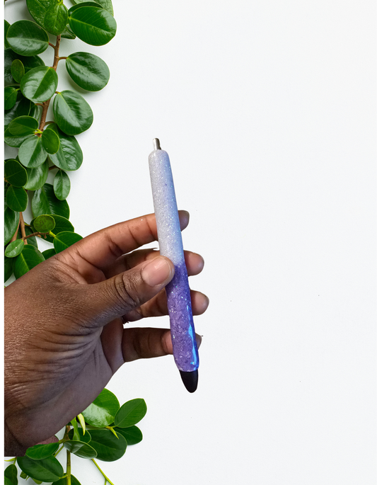 Chunky Glitter Ombre Pen