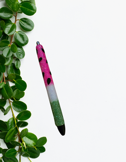 Watermelon Glitter Pen